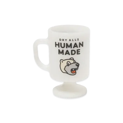 HUMAN MADE Animal Glass Tumbler "White"