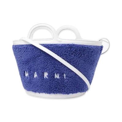 MARNI 2Way Tropicalia Small "Royal/Lilywhite"