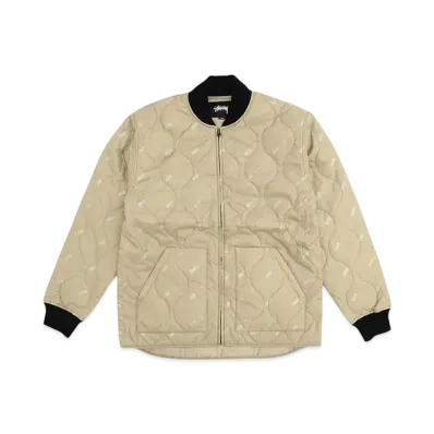 Stussy Quilting Jacket "Beige"