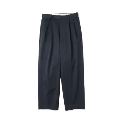 A.PRESSE Type.2 Melange Gabardine Trousers "Navy"