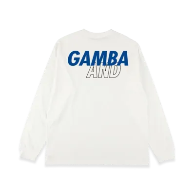 WIND AND SEA x J.LEAGUE GAMBA L/S Tee "White"