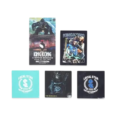 MC TYSON | KING KONG IN 武道館 \ Sticker Set "MULTI"