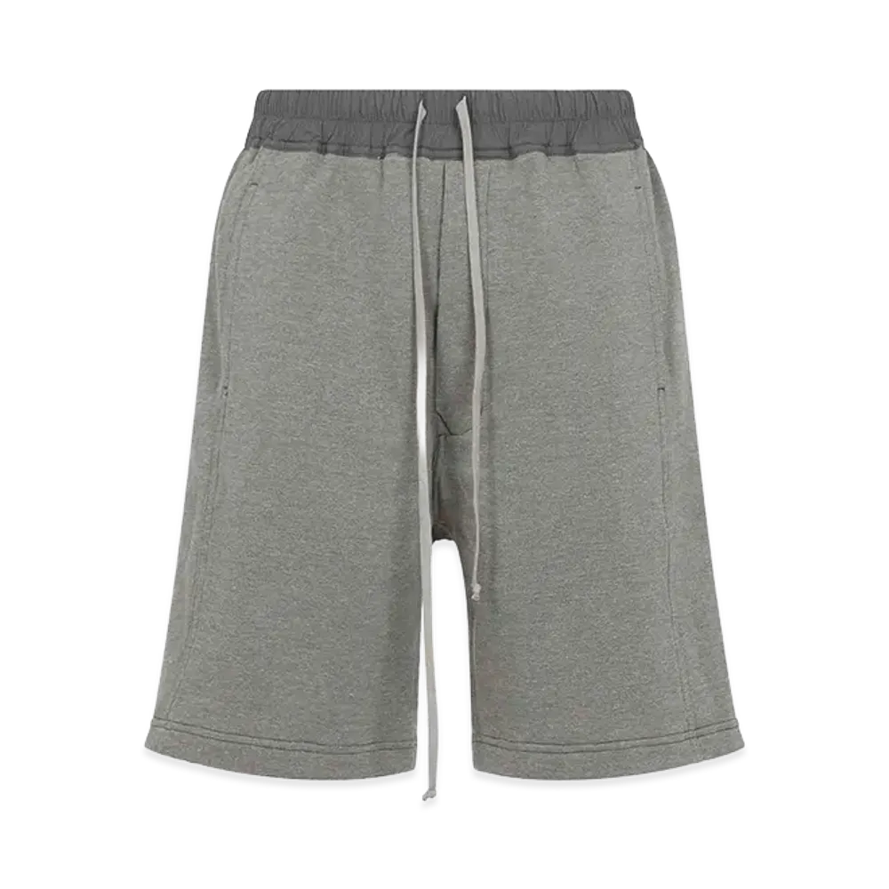 Rick Owens DRKSHDW Wide Pusher Shorts "Gray"