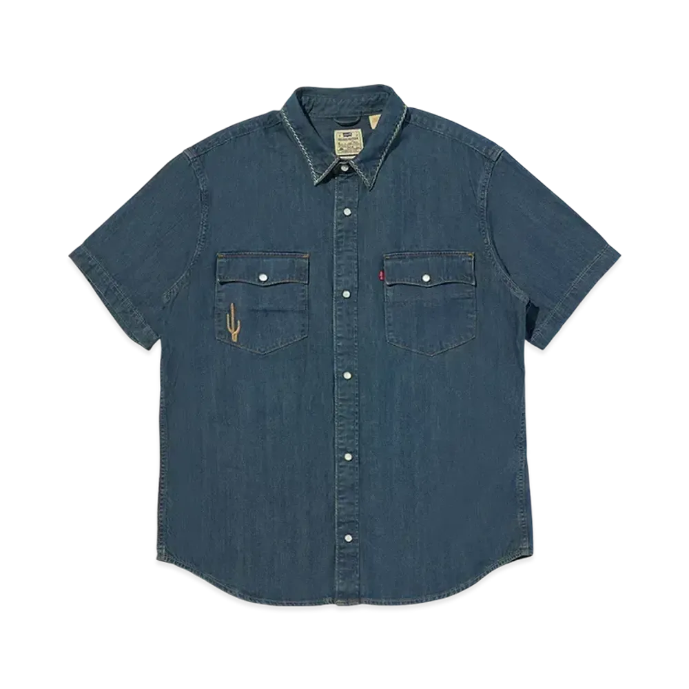 Levi's 501 Day Special Collection Relax Fit Western Shirt "Indigo"