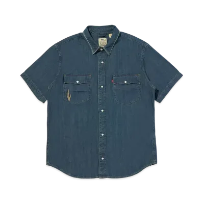 Levi's 501 Day Special Collection Relax Fit Western Shirt "Indigo"