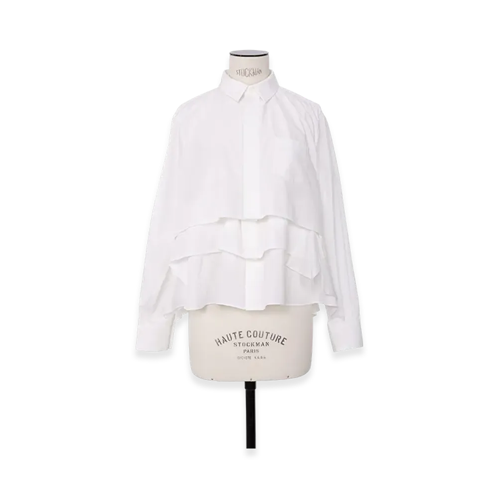 sacai Poplin Shirt "Off White"