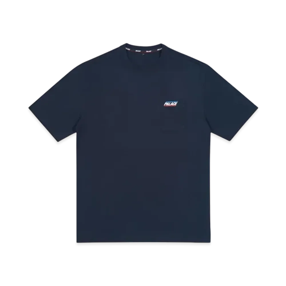 PALACE Basically a Pocket T-Shirt "Navy"