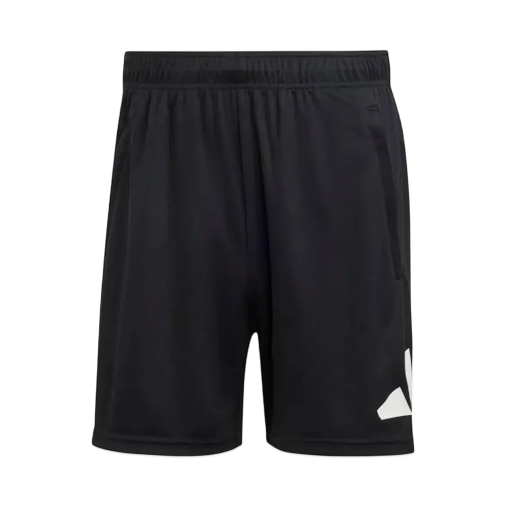 adidas Train Essentials Logo Training Shorts "Black/White"