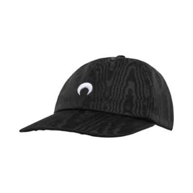 Marine serre RECYCLED MOIRE BASEBALL CAP (25SS) "BLACK"