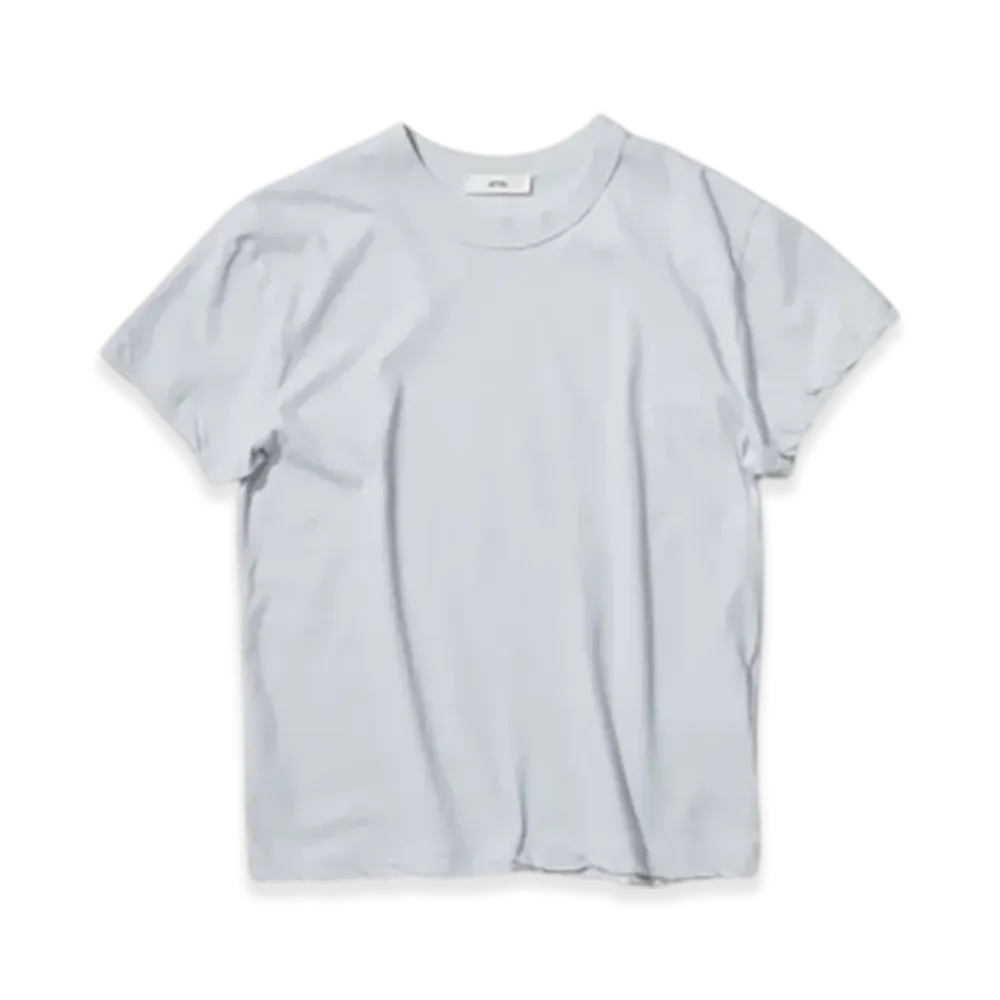 ATON Fresca Single Jersey Compact T-Shirt "Sax"