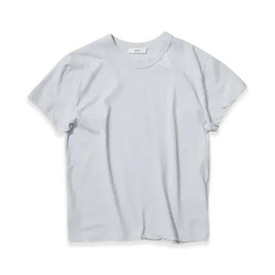 ATON Fresca Single Jersey Compact T-Shirt "Sax"