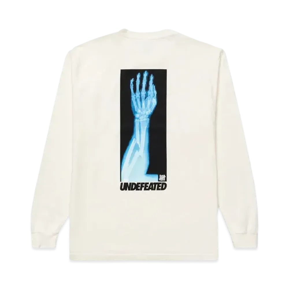 UNDEFEATED Bones L/S Tee "Off White"