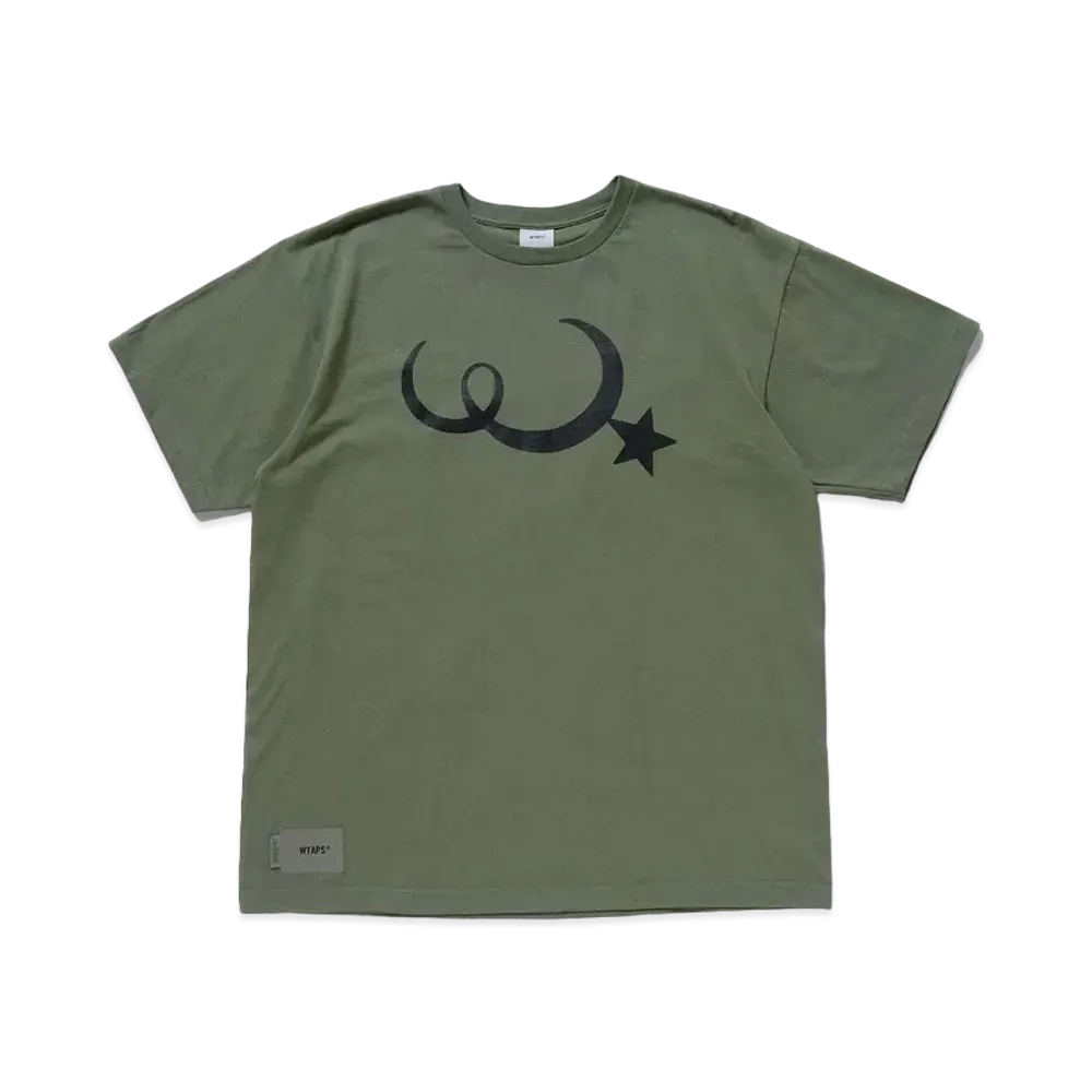 WTAPS Moon & Star / SS / Cotton "Olive Drab"