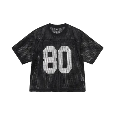 Stussy Team Jersey 80 "Black"