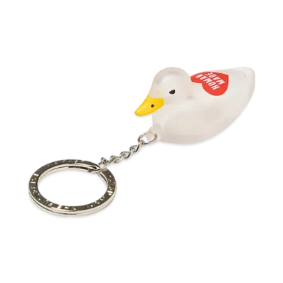 HUMAN MADE Duck Pvc Key Chain "Clear"