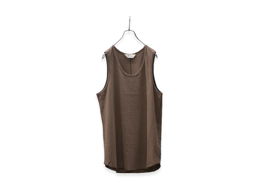ANCELLM ANC Basic Tank Top "Brown"