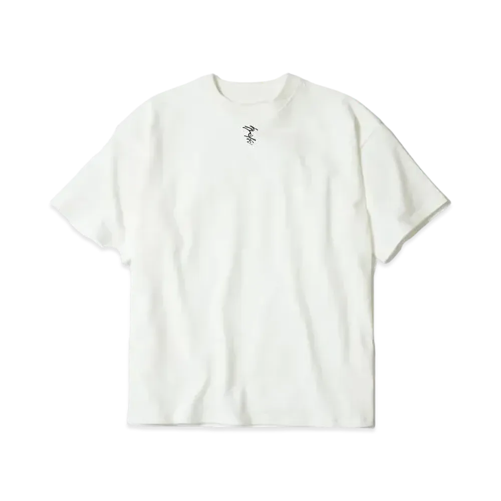 hyakki Logo Crew Neck T-shirts "White"