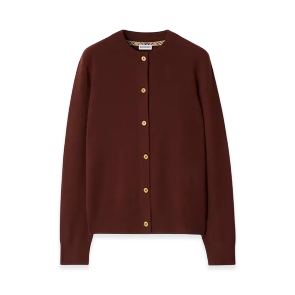 Burberry Cashmere Blend Cardigan "Box"