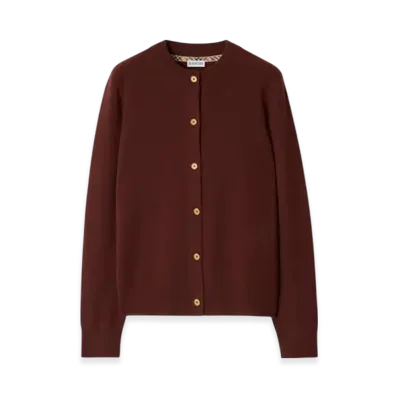 Burberry Cashmere Blend Cardigan "Box"