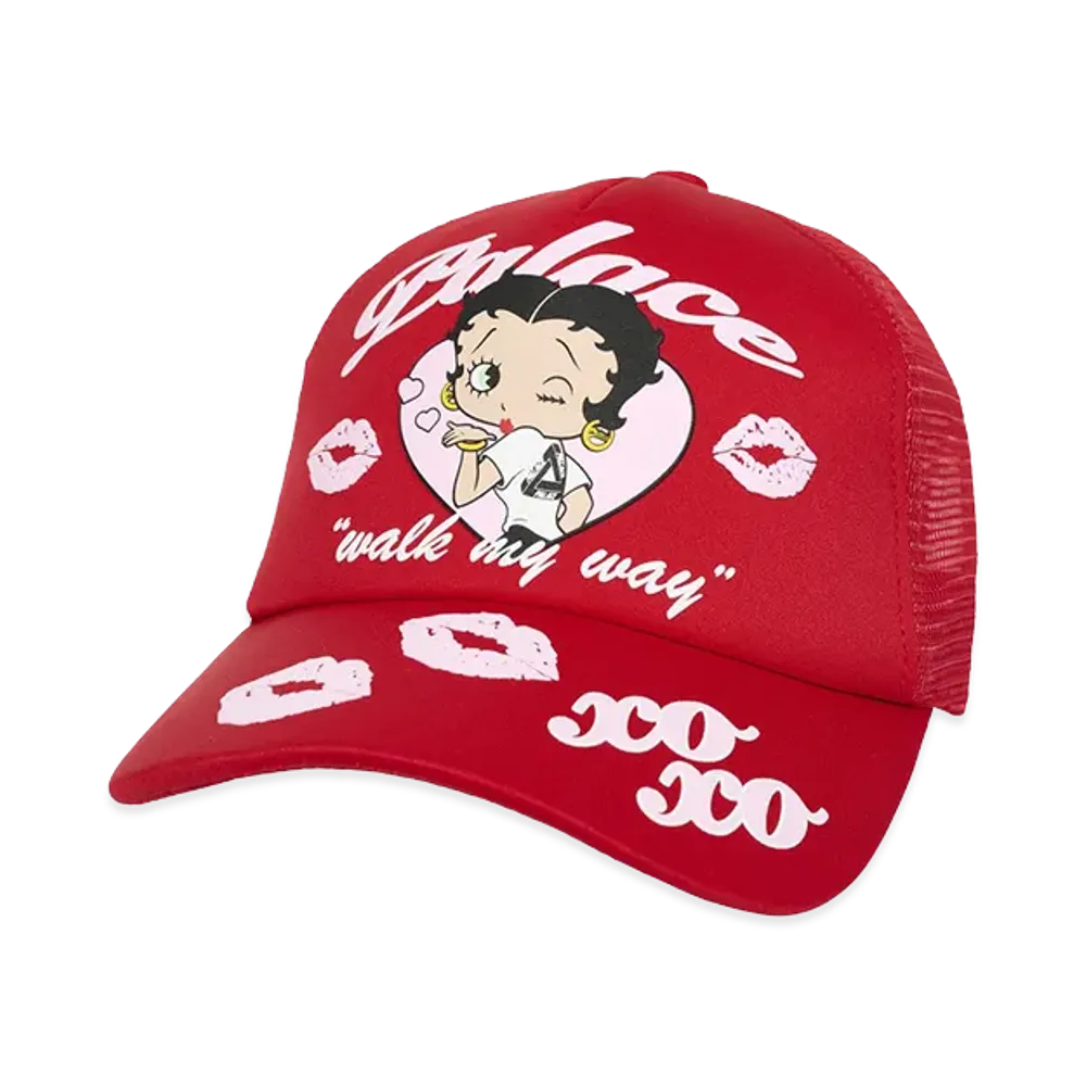 PALACE x Betty Boop Trucker "Red"