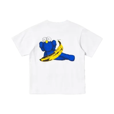 Uniqlo x KAWS x WARHOL UT Kids "White"