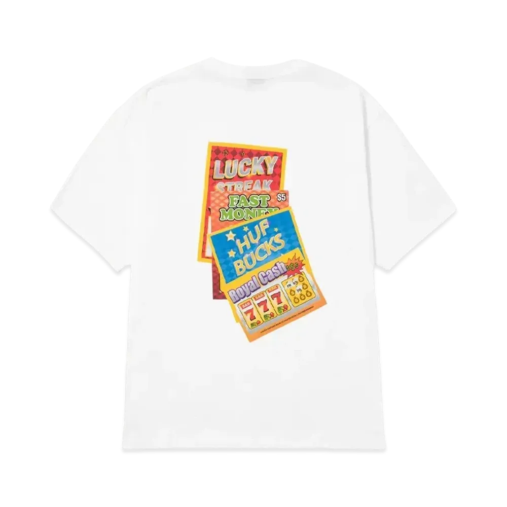 HUF Lucky Tee "White"