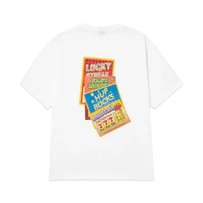 HUF Lucky Tee "White"