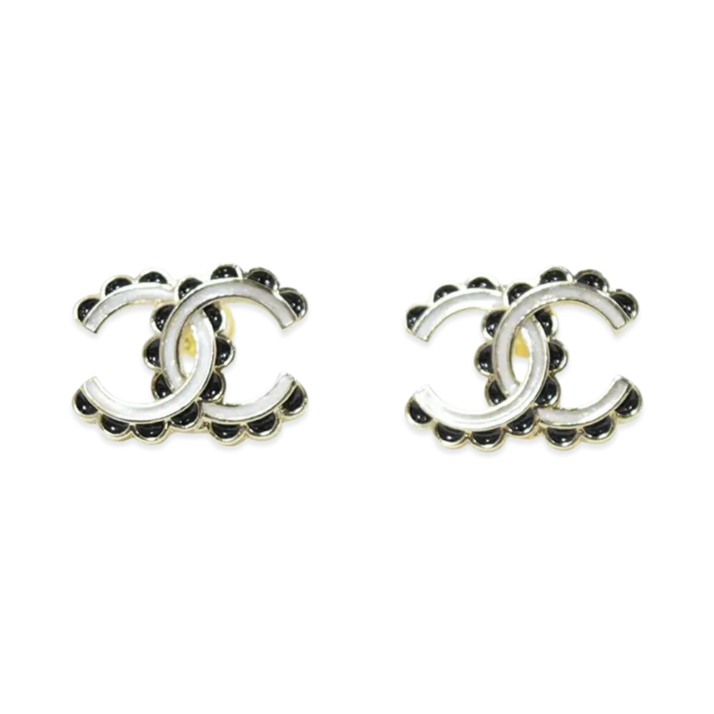 CHANEL Women's Coco Mark Earrings "Gold"