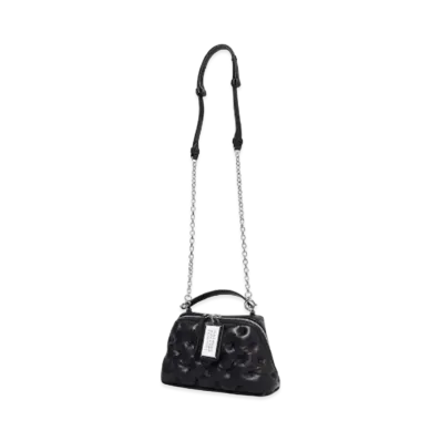 Maison Margiela GLAM SLAM TRAPEZOID BAG "BLACK"