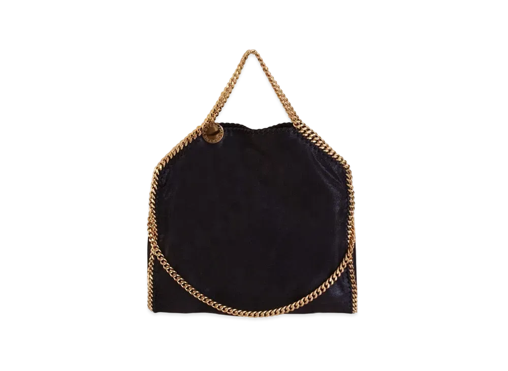 STELLA McCARTNEY Farabella Fold Over Tote "Black"