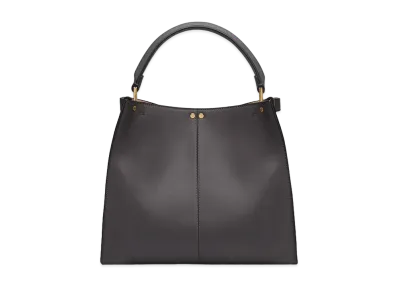 FENDI Medium Peekaboo X-Lite Leather Bag "Black"