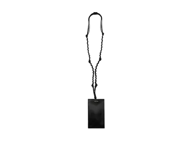 Jil Sander Tangle Phone Case "Black"