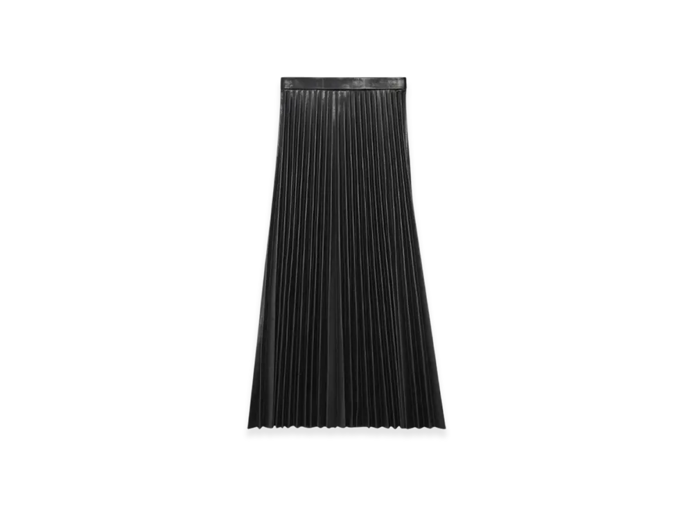 BALENCIAGA Women's Pleated Skirt "Black"