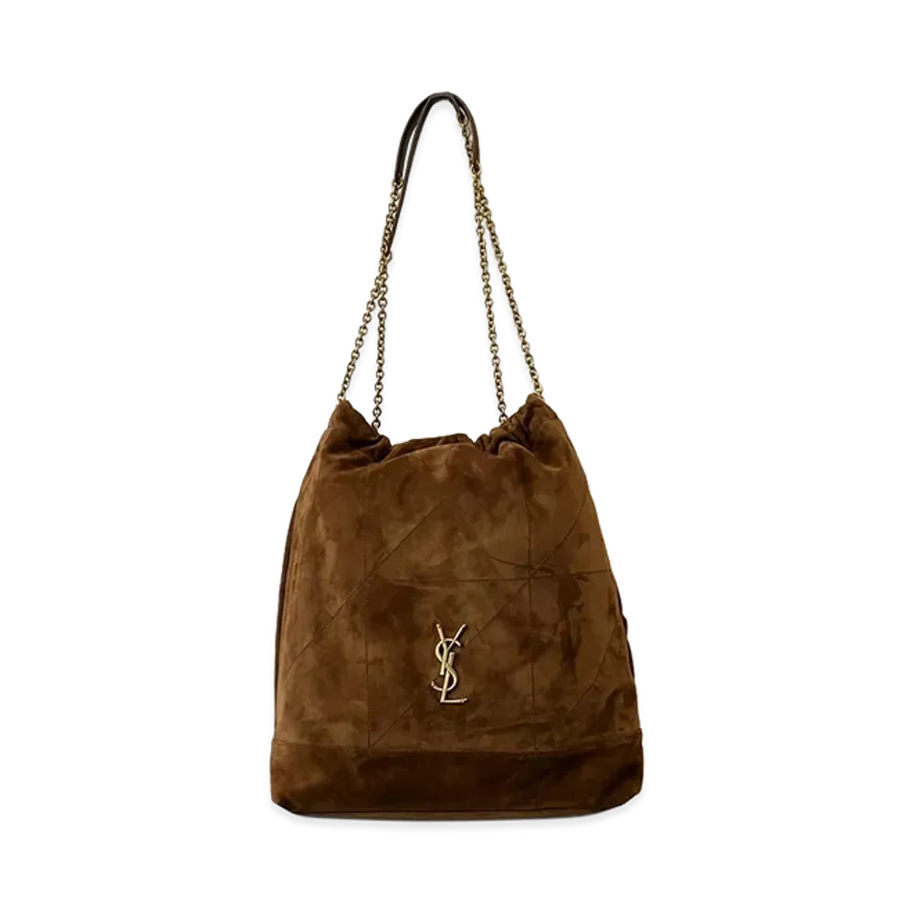 Saint Laurent Women's 'Pochon Jamie' Large Shoulder Bag "Brown"