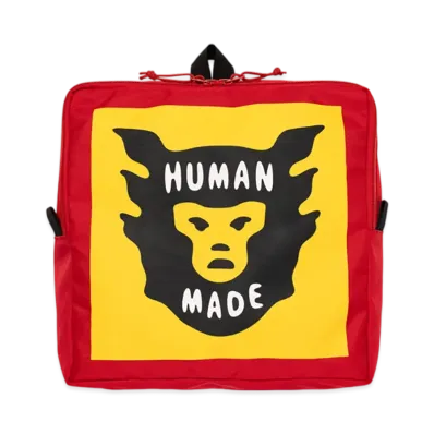 HUMAN MADE Square Backpack "Red"
