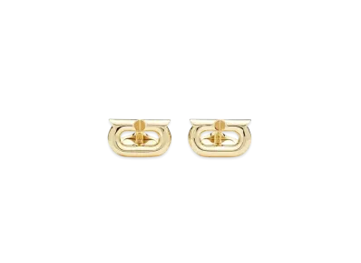 Salvatore Ferragamo Gancini Cufflinks "Gold"