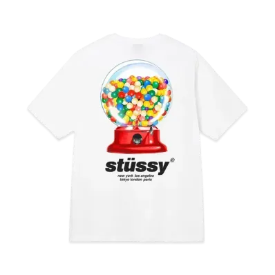 Stussy Gumball Tee "White"