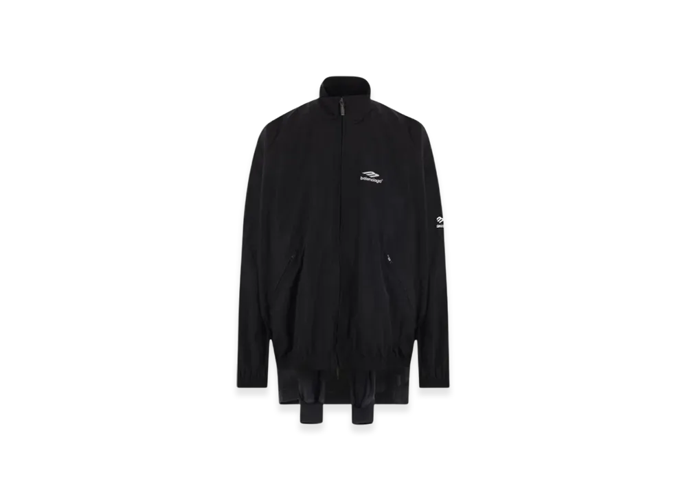 BALENCIAGA Patched Tracksuit Jacket "Black"
