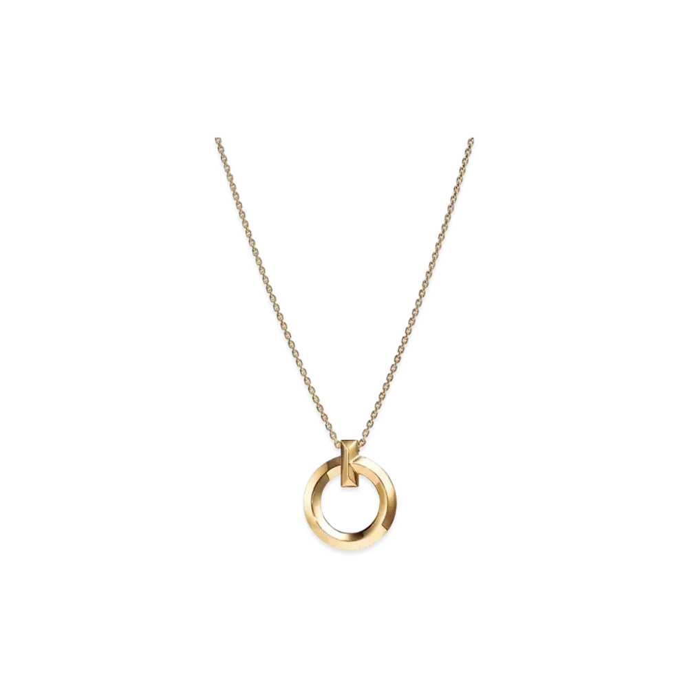 Tiffany & Co. Tiffany T T1 Circle Pendant Small 18K "Yellow Gold"