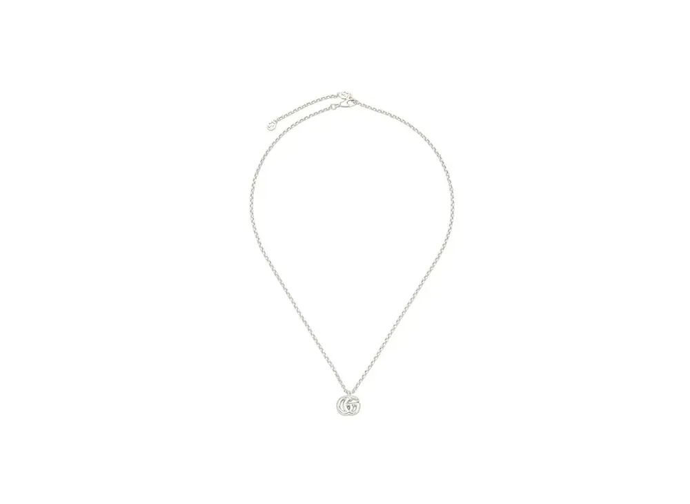 グッチ ダブルG ネックレス "シルバー" 770724 J8400 8106