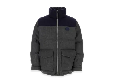 GUCCI Wool Blend Down Jacket "Grey"