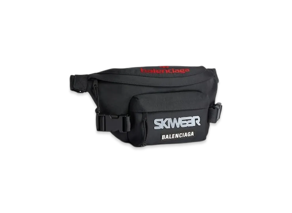 BALENCIAGA Ski Belt Pack "Black"