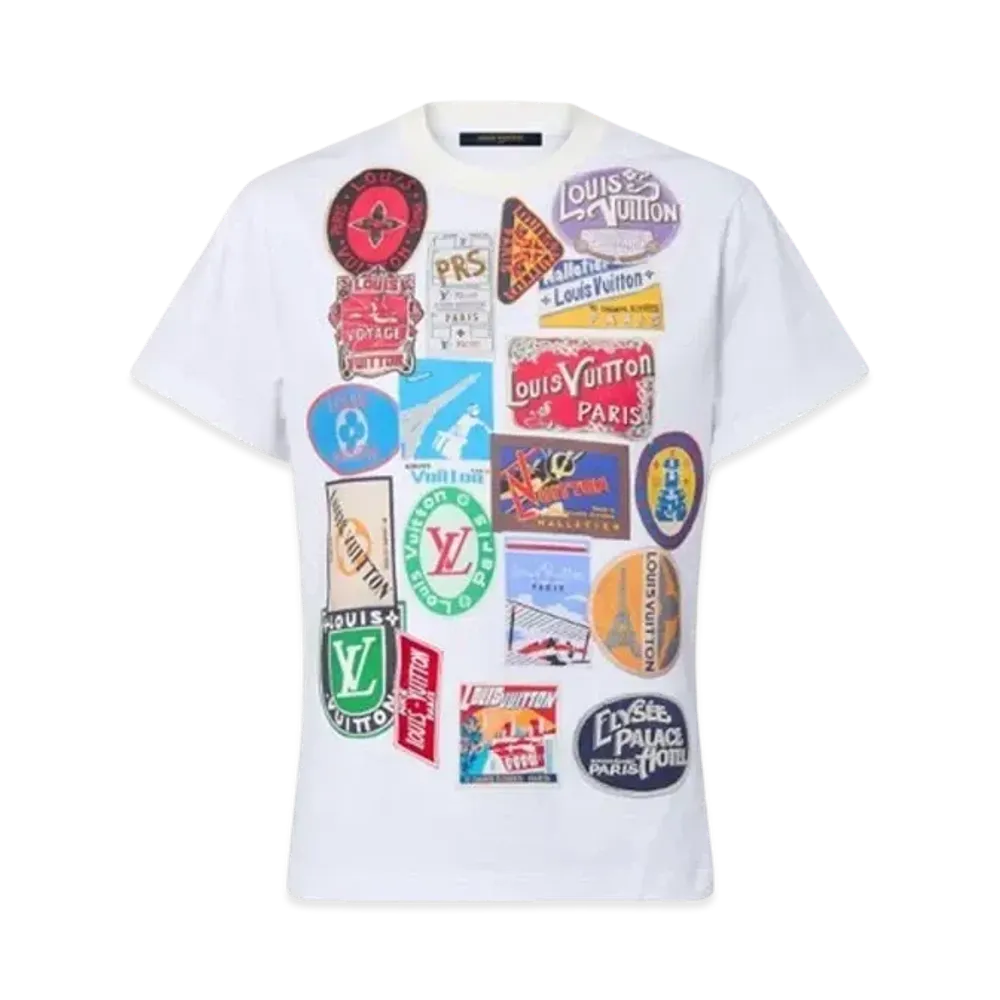 Louis Vuitton Elysee Palace Patch T-Shirt "Blanc"