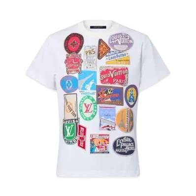 Louis Vuitton Elysee Palace Patch T-Shirt "Blanc"