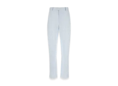 Bottega Veneta Women's Twill Pant "Pastel Light Blue"