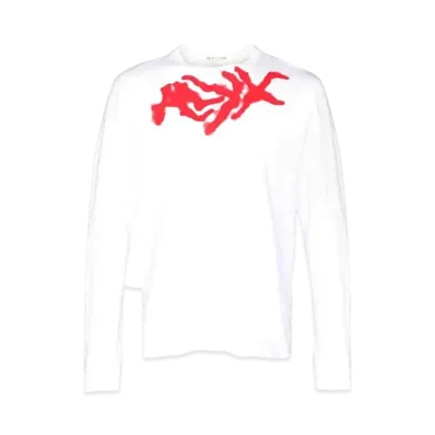 1017 ALYX 9SM Spray-Logo Long-Sleeve T-Shirt "White"