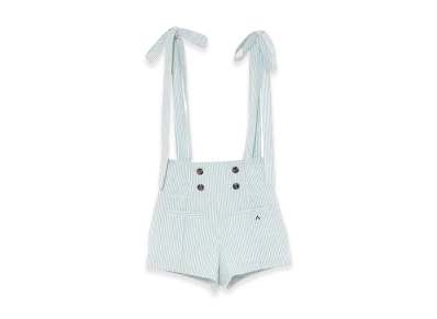 ANDMARY Women's Doll Mini Stripe Pants "Blue"
