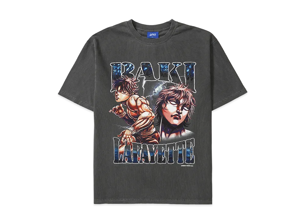 LFYT x 刃牙 x SNKRDUNK \ HANMA BAKI TEE Eclusive "BLACK"