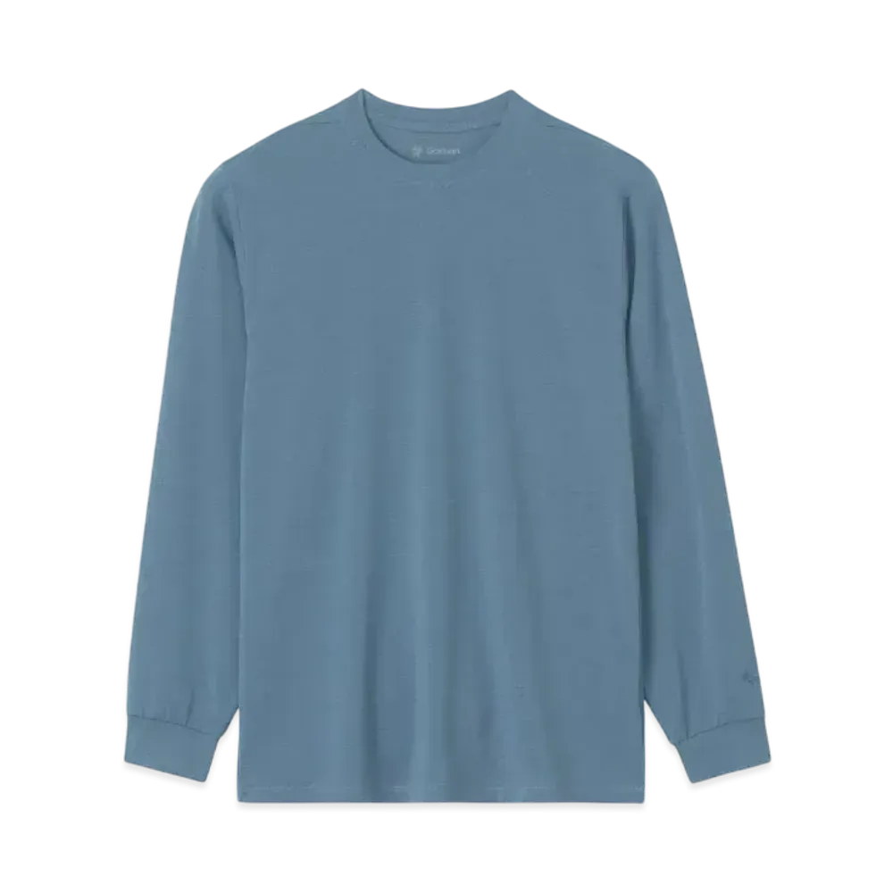Goldwin Polartec Delta Long Sleeve T-Shirt (Unisex) "Ash Blue"