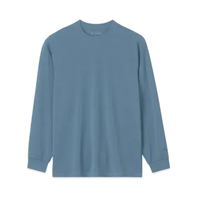 Goldwin Polartec Delta Long Sleeve T-Shirt (Unisex) "Ash Blue"
